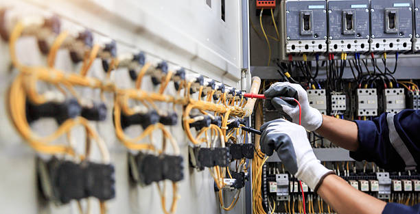 Professional Electrician technician working in Caldwell, NJ